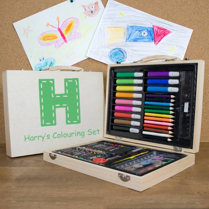 Personalised Children's Colouring In Set